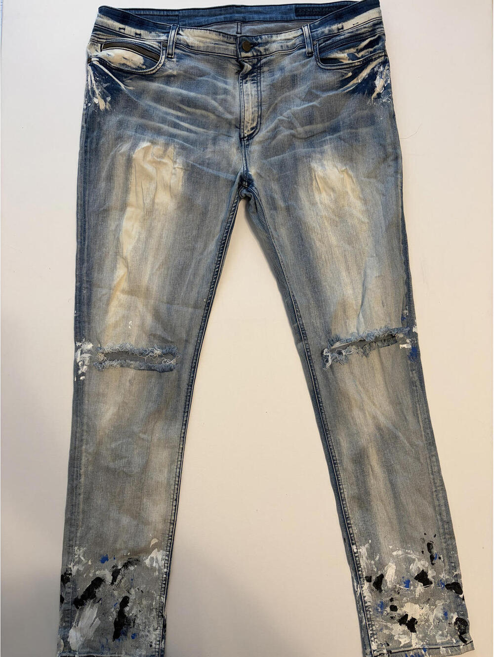 Rockstar Men's Orginial Splatter Jeans (Size 44x32)